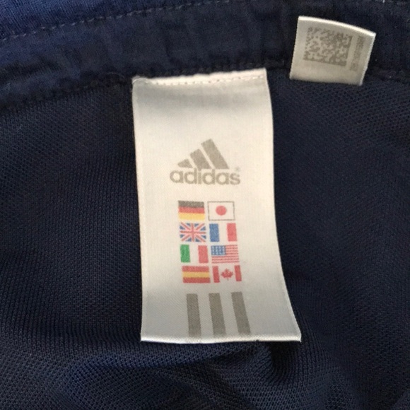 Adidas Navy Blue Athletic Shorts - Picture 7 of 14